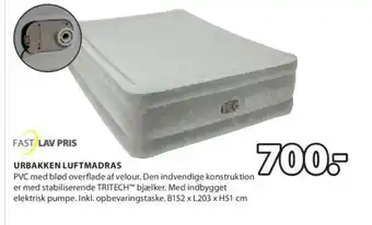JYSK URBAKKEN LUFTMADRAS tilbud