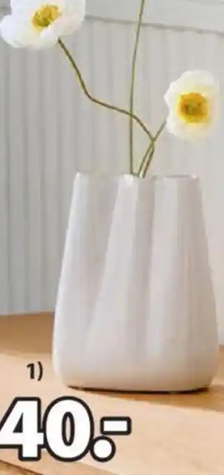 JYSK CARLO VASE tilbud