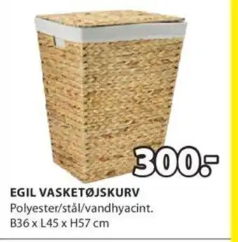 JYSK EGIL VASKETØJSKURV tilbud