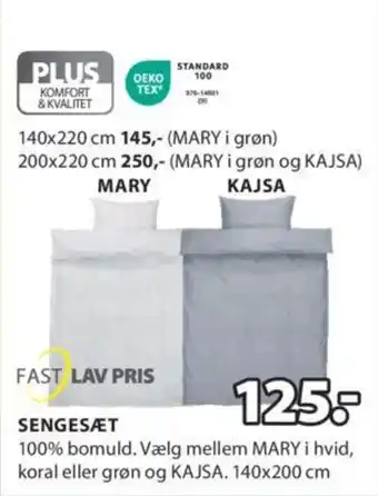JYSK SENGESÆT tilbud
