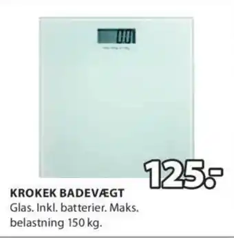 JYSK KROKEK BADEVÆGT tilbud