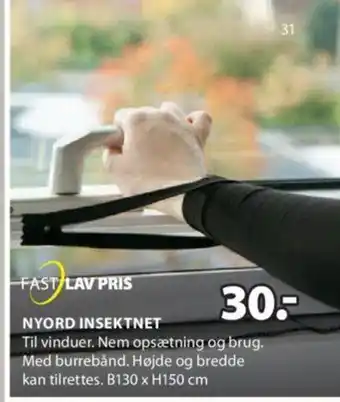 JYSK NYORD INSEKTNET tilbud
