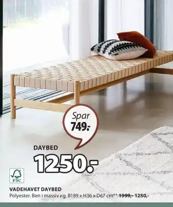 JYSK VADEHAVET DAYBED tilbud