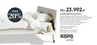 SENG AUPING ESSENTIAL PLANSENG tilbud