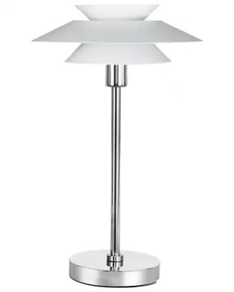 Harald Nyborg BRIGHT DESIGN Bordlampe Genoa E14 Ø28 cm - hvid tilbud