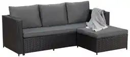Harald Nyborg Sofasæt med chaiselong - sort tilbud