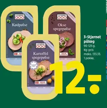 Coop 365 3-Stjernet pålæg tilbud