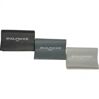 Endurance Latex Træningselastikker 3-Pak