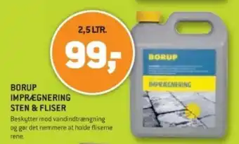 XL-BYG BORUP IMPREGNERING STEN & FLISER tilbud