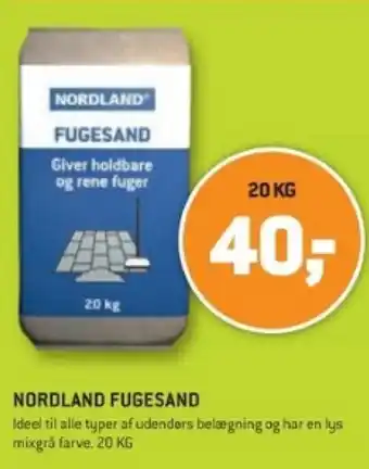 XL-BYG NORDLAND FUGESAND tilbud