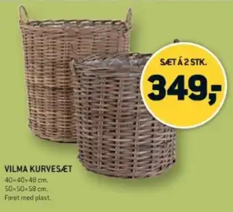 XL-BYG VILMA KURVESÆT tilbud