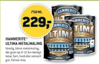 XL-BYG HAMMERITE ULTIMA METALMALING tilbud