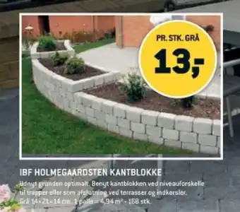 XL-BYG IBF HOLMEGAARDSTEN KANTBLOKKE tilbud