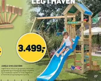 XL-BYG JUNGLE GYM LEGETÅRN tilbud