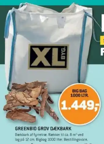 XL-BYG GREENBIO GROV DÆKBARK tilbud