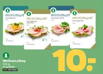 Netto Minimum pålæg tilbud