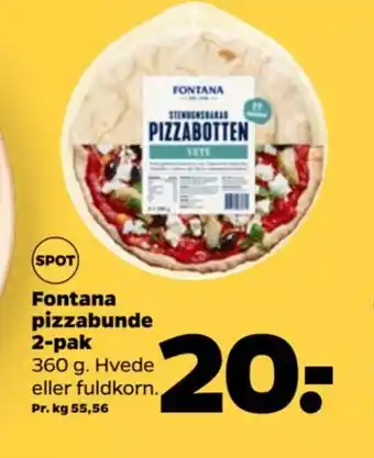 Fontana pizzabunde 2-pak
