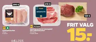 Netto Kyllingeinderfilet tilbud