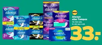 Always eller Tampax