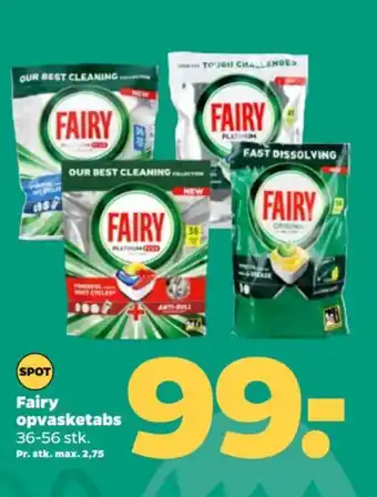 Netto Fairy opvasketabs tilbud