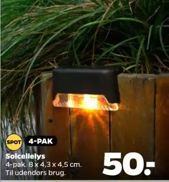 Netto Solcellelys tilbud