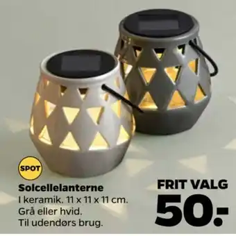 Netto Solcellelanterne tilbud