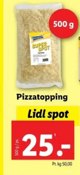 Lidl Pizzatopping tilbud
