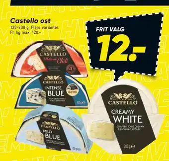 Bilka Castello ost tilbud