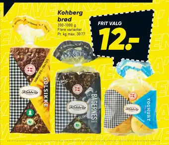 Bilka Kohberg brød tilbud