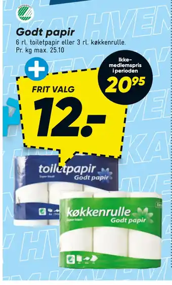 Bilka Godt papir tilbud