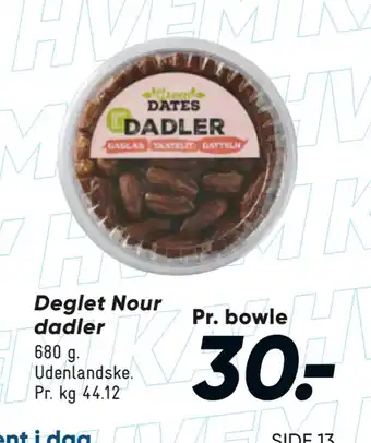 Bilka Deglet Nour dadler tilbud