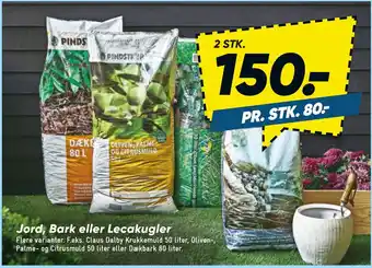 Bilka Jord, Bark eller Lecakugler tilbud