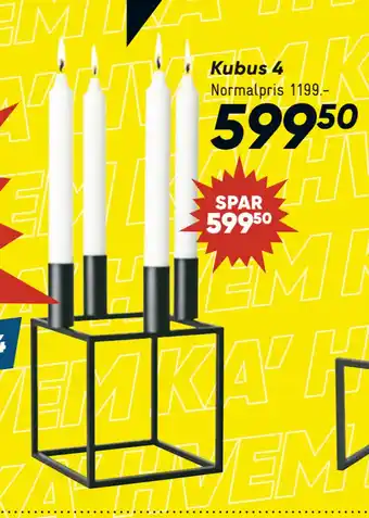 Bilka Kubus 4 tilbud