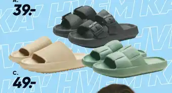 Bilka Slippers til hele familien tilbud