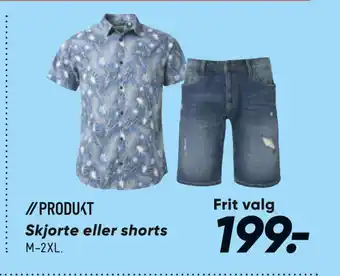 Bilka Skjorte eller shorts tilbud