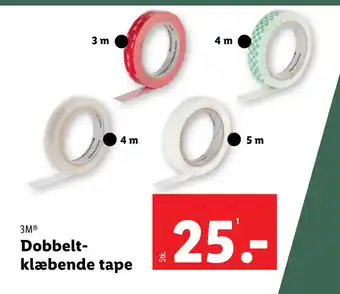 Lidl Dobbeltklæbende tape tilbud