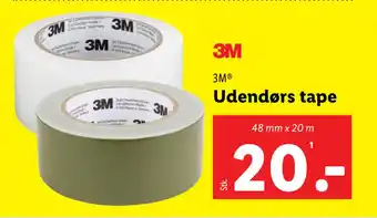 Lidl Udendørs tape tilbud