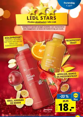 Lidl Smoothie tilbud