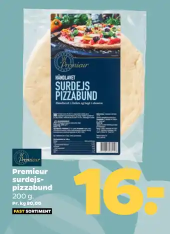 Netto Premieur surdejspizzabund tilbud