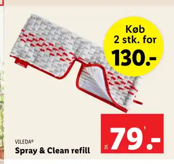 Lidl Spray & Clean refill tilbud