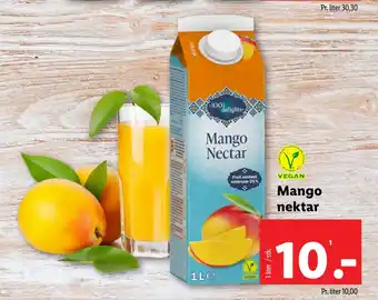 Lidl Mango nektar tilbud