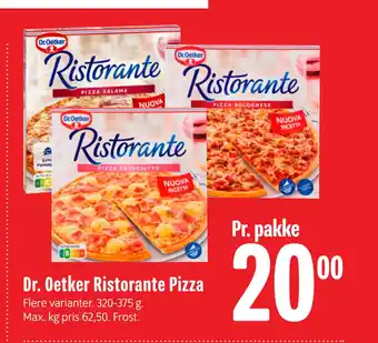 Min Købmand Dr. Oetker Ristorante Pizza tilbud