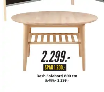 My Home Dash Sofabord Ø90 cm tilbud