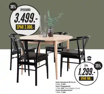 My Home Coint Spisebordsstol tilbud