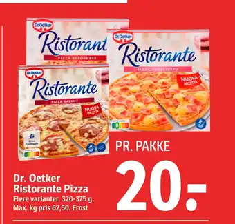 SPAR Dr. Oetker Ristorante Pizza tilbud