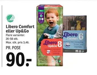 SPAR Libero Comfort eller Up&Go tilbud