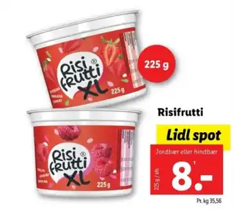 Lidl Risifrutti tilbud