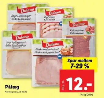 Lidl Pålæg tilbud