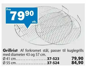 Biltema Grillrist tilbud