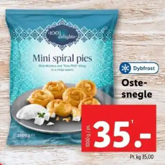 Lidl Oste- snegle tilbud